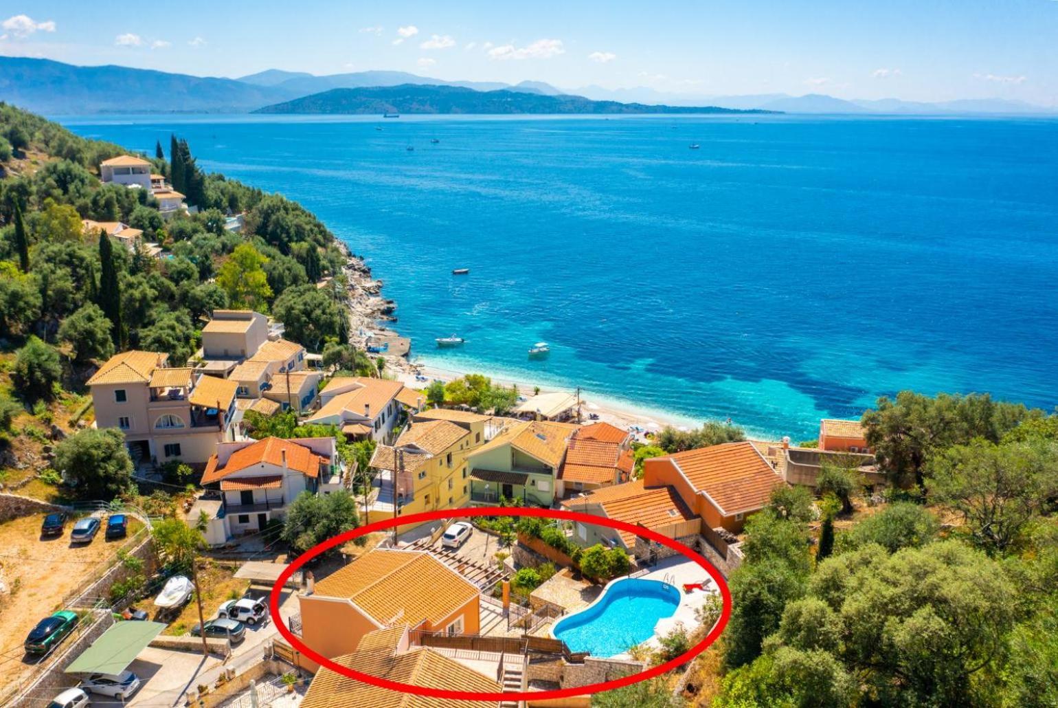 Villa Konstantinos Katávolos Eksteriør billede